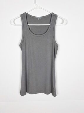 PJ Harlow Grey Charlie Racerback Tank Top Size Medium
